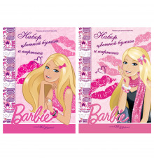 Цветной картон 10 цветов 20 листов А4 Barbie B535,B536