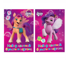 rəngli karton 10 rəng 20 vərəq А4 My Little Pony MP101/2