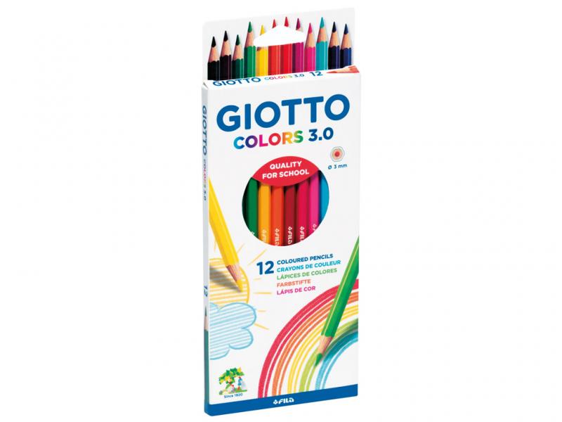 цветные карандаши Giotto Colors 12 цветов 276600