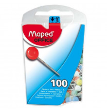 кнопки Maped для доски цветные 100 шт/упак 346011