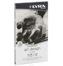 цветные карандаши Lyra Art Design художественные 12 цветов в метал коробке L1111120