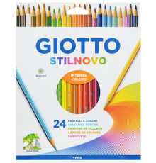 цветные карандаши Giotto Stilnovo 24 цвета 256600