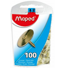 кнопки Maped золотистые 100 шт/упак 311011