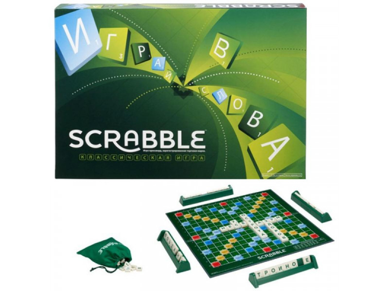 настольная игра Mattel Scrabble Russian Y9618