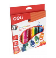 карандаши Deli Color Emotion 24 цв EC00220