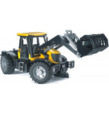 трактор Bruder JCB Fastrac погрузчик желтый 3031