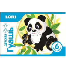 гуашь Lori 6 цв Г-008