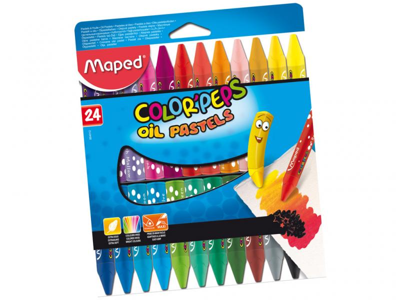 мелки Maped Color Peps 24 цвета 864012