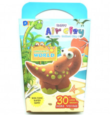 игровой пластилин KidzZone Air Clay 4*30г zn-5601