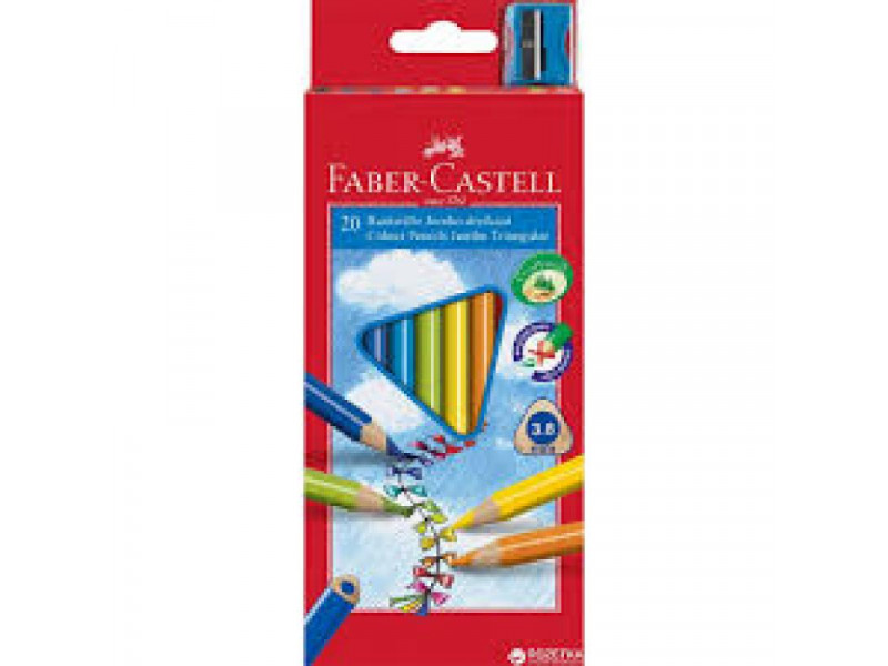 карандаши Faber Castell 20 цветов