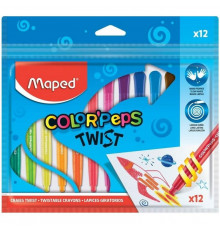 мелки восковые Maped Color Peps 12 цветов 86061200