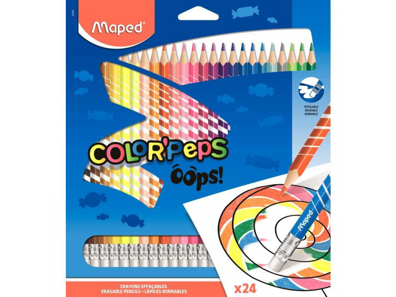 Карандаши 24цв Maped Color Peps 83282400