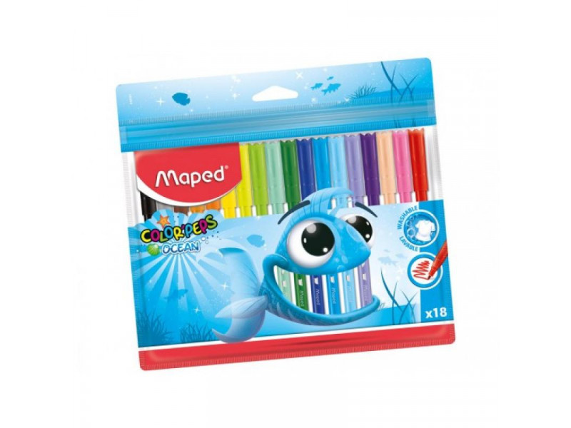 фломастеры Maped Color Peps 36 цветов 845725