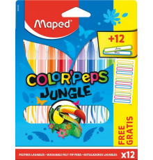 Фломастеры Maped Color Peps 12цв 845422