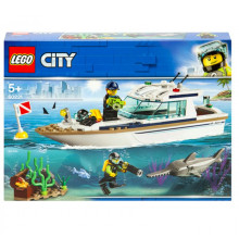 конструктор Lego City Diving Yacht60221