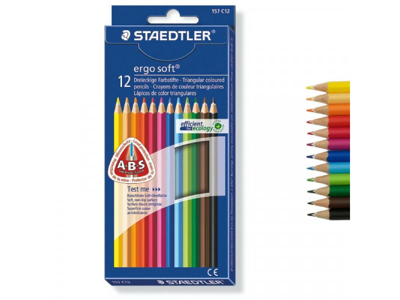 карандаши Staedtler Ergosoft 14 цветов