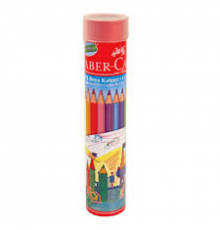 карандаши Faber Castell в тубусе 12 цветов 116512