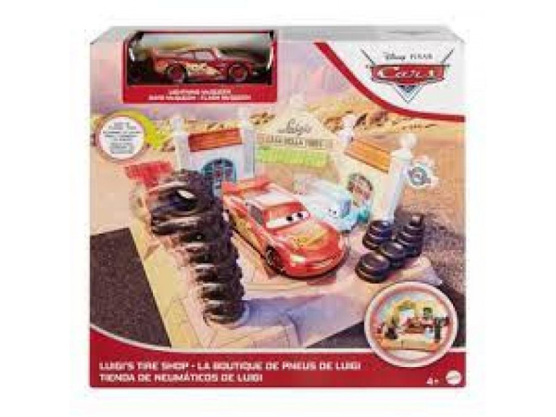 набор Cars action playset gtk82