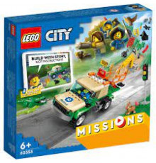 конструктор LEGO City Missions Wild Animal Rescue Missions 60353