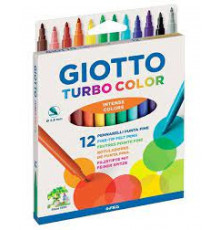 фломастеры Giotto Turbo Color 12 цветов 71400