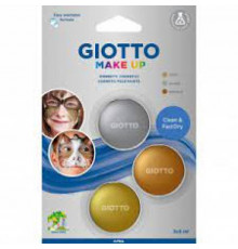 карандаши для грима Giotto Make Up металлик 3 цветов 475400