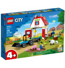 конструктор LEGO City Farm Barn & Farm Animals 60346