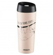 кружка Ardesto Travel Coffee time Bradypus 450 ml