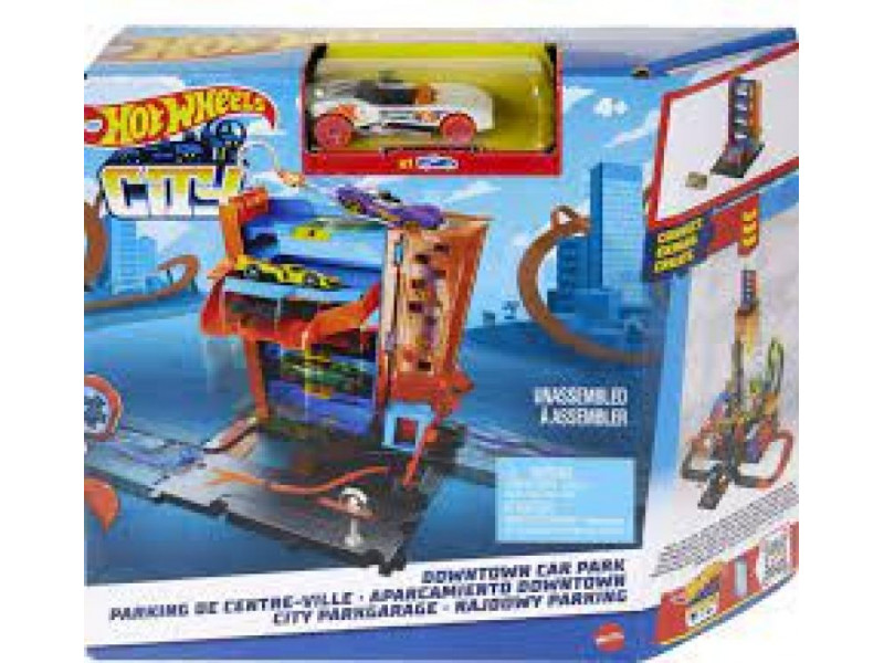 dəst Hot Wheels City Downtown Car Park