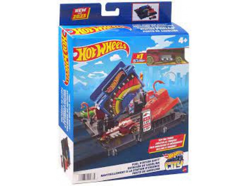 dəst Hot Wheels City Fuel Station