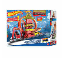 trek HKX41 Hot Wheels City Super Looping Fire Station