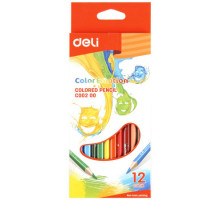 карандаши Deli 12 цветов c00200
