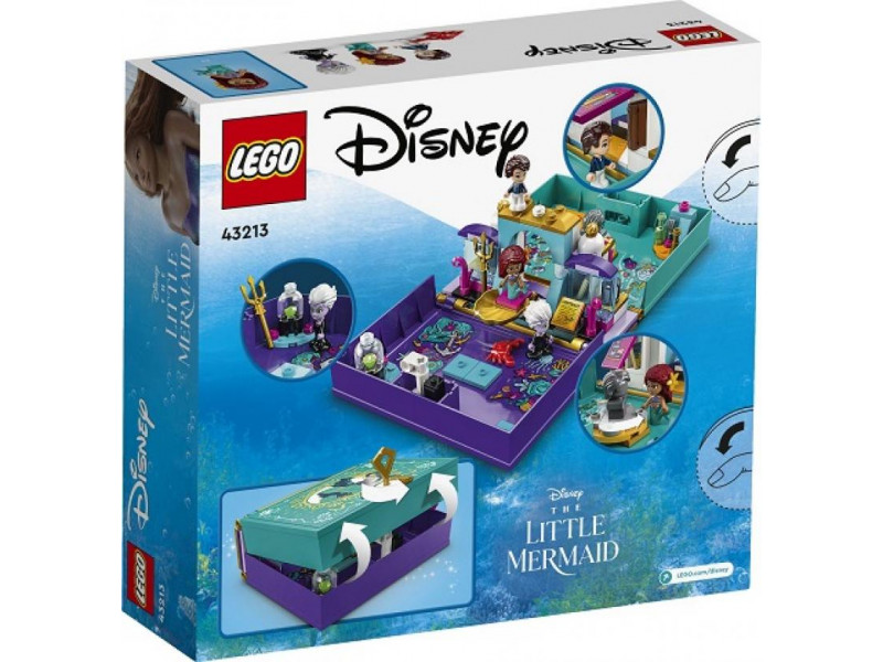 конструктор Lego Disney Princess The Little Mermaid Story Book 43213