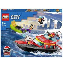 конструктор Lego City Fire Rescue Boat 60373