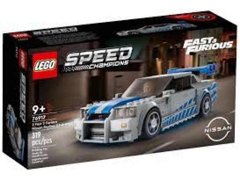 конструктор Lego Speed Champions 2 Fast 2 Furious Nissan Skyline GT-R (R34) 76917