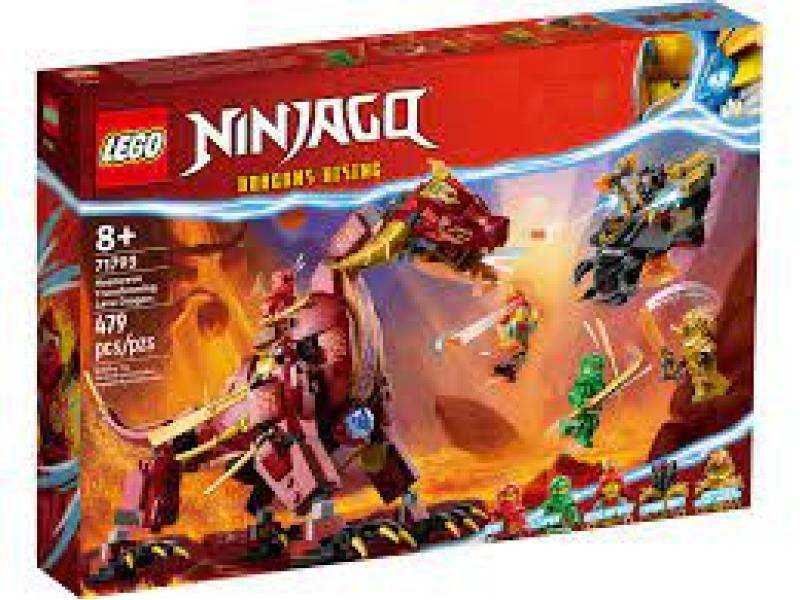 конструктор Lego Ninjago Heatwave Transforming Lava Dragon 71793