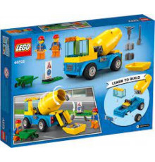 конструктор LEGO City Cement Mixer Truck