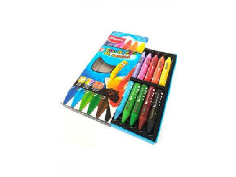 mumlu təbaşir Maped Color Peps 12 rəng 864010