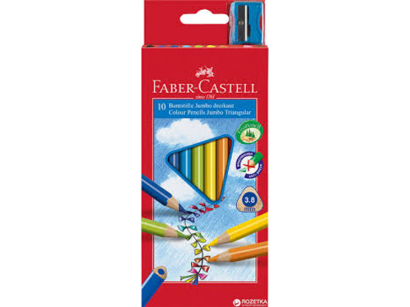 karandaş Faber Castell 10 rəng 116510