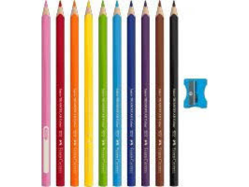 karandaş Faber Castell 10 rəng 116510