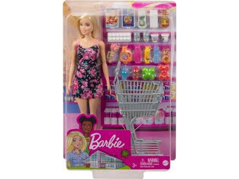 dəst Barbie Shopper Doll GTK94