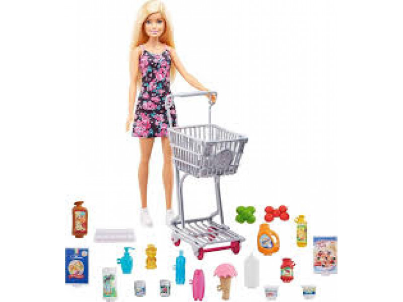 dəst Barbie Shopper Doll GTK94