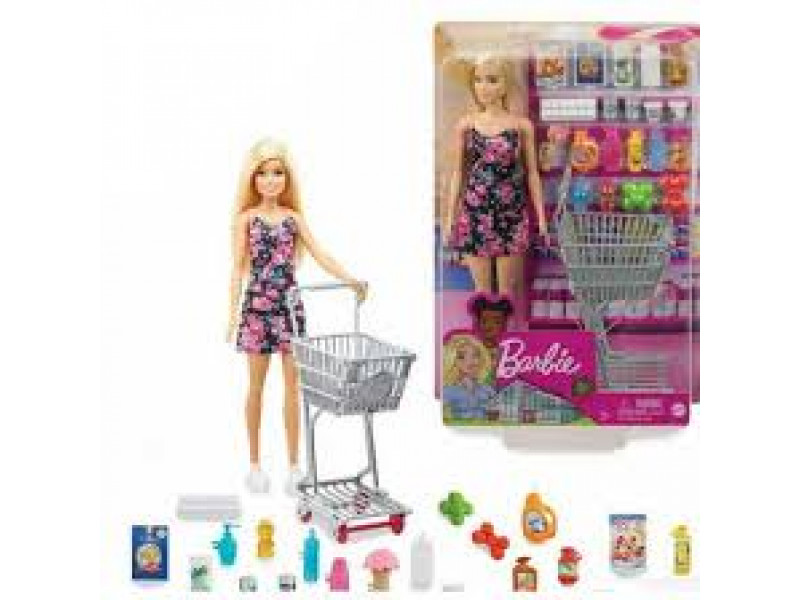 dəst Barbie Shopper Doll GTK94