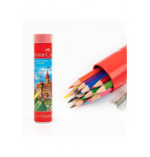 karandaş Faber Castell tubusda 12 rəng 116512