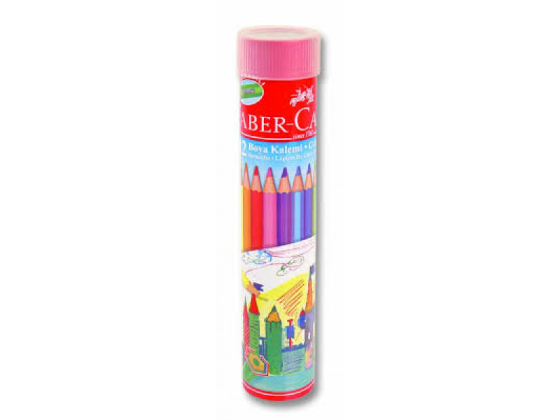 karandaş Faber Castell tubusda 12 rəng 116512