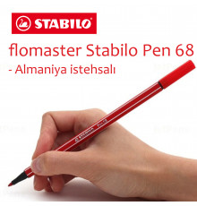 фломастер Stabilo Pen 68 красный 68/48