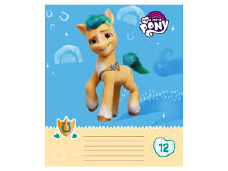 dəftər 12 vərəq А5 dama dama My Little Pony MP104/5