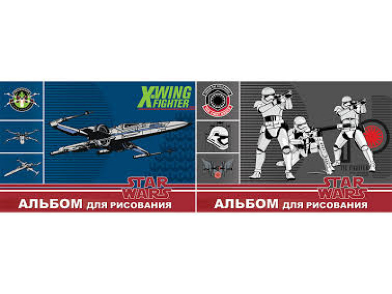 rəsm albomu 40 vərəq Star Wars STW54/2