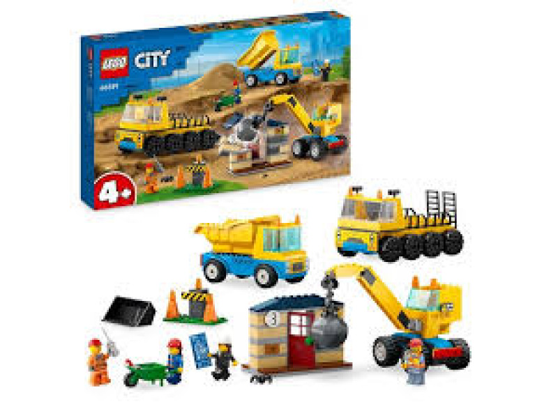 konstruktor LEGO City Great Vehicles Demolition Site