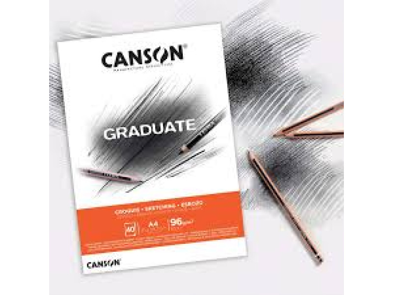 sketçbuk Canson Graduate 40 vərəq A4 96qr 3148950020901