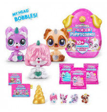 игровая фигурка Zuru S001-RAINBOCORNS-POCKET PUPPYCORN SURPRISE-SERIES 1 Bobble Head Large Foilbag,Bulk,12pcs,No Inner,STD Color Assortment 9284